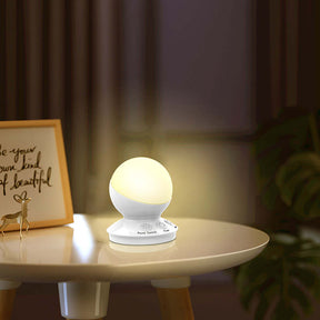 RGB Voice-Activated Pickup Lamp Rechargeable Discoloration Night Light