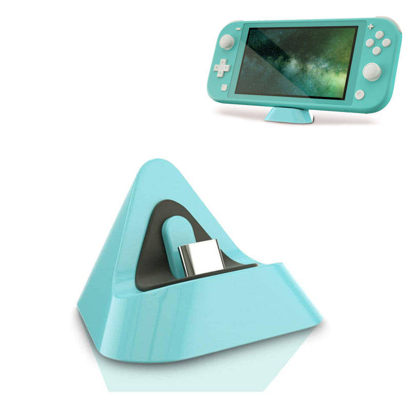 Charging Dock with Type C Port for Nintendo Switch lite-Blue