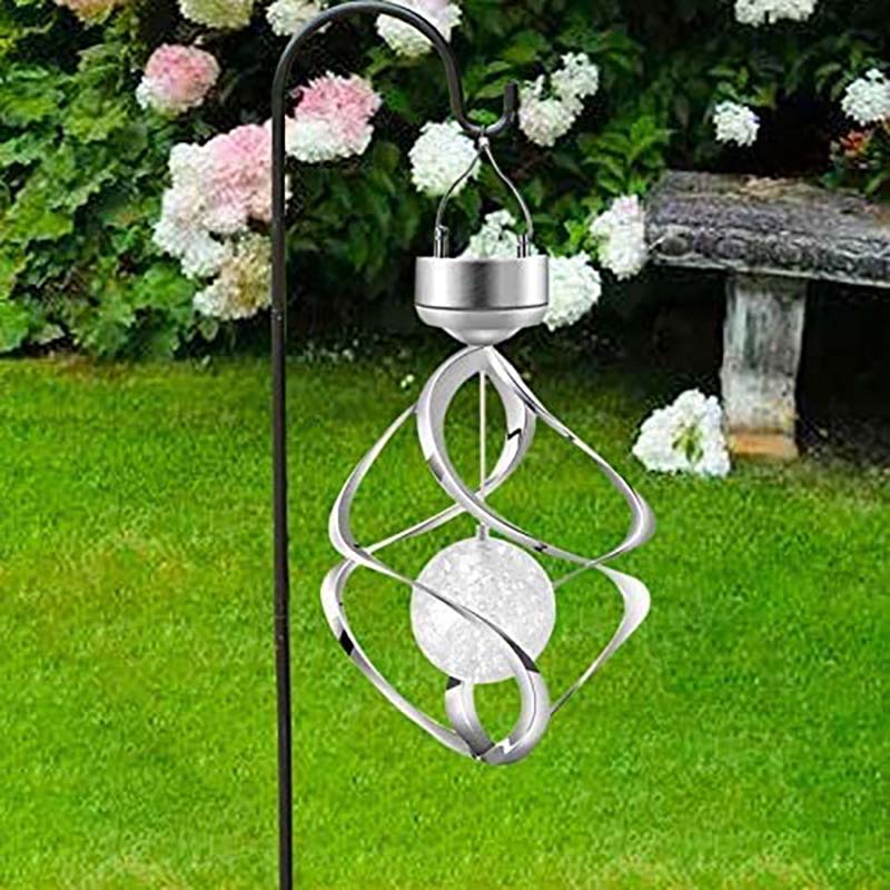 Solar Lights Wind Chimes LED Lights Colour Changing Hanging Light for Yard Patio Balcony Lawn