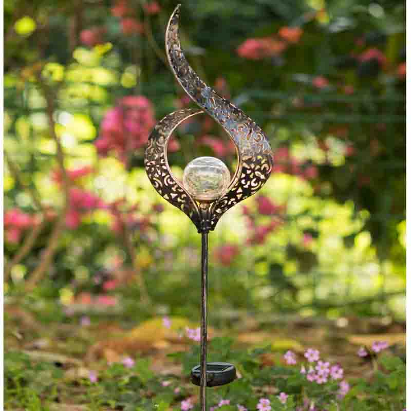 Garden Retro Flame Decorative Solar Waterproof Lawn LampSuitable for Garden Lawn Courtyard