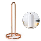 Simple Tear Standing Paper Towel Holder for Kitchen Countertop -RoseGold