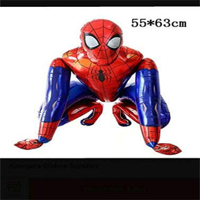 Superhero Spiderman Balloon Child Toddler Birthday Decoration