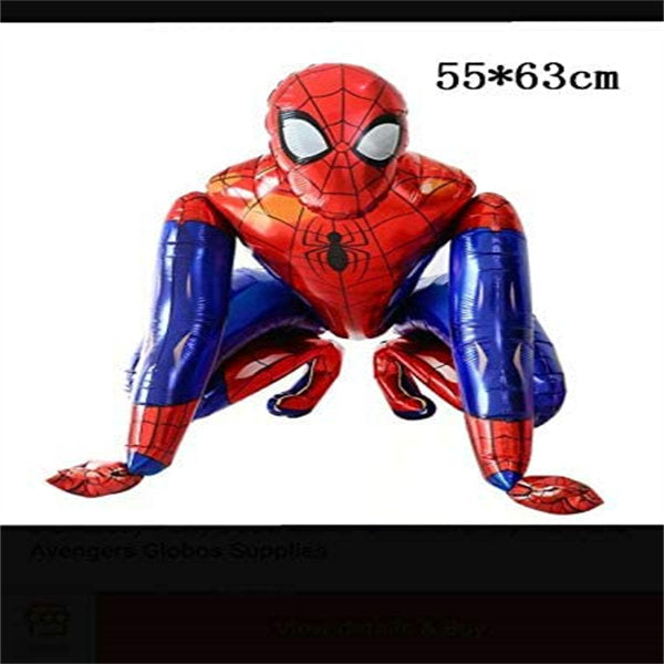 Superhero Spiderman Balloon Child Toddler Birthday Decoration