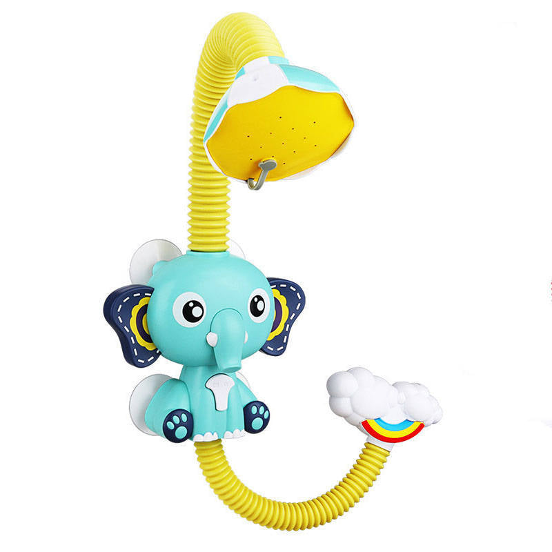 Bath Toy Elephant Automatic Water Pump with Shower Sprinkler for Ages 3+