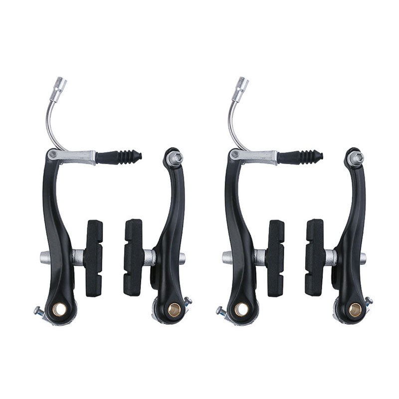 2 Pack Mountain Bike V-Brake Set Replacement Fit for Most Bicycle-Black
