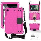 Hive iPad Case For iPad Mini 1/2/3/4/5 Durable Stand Cover With Shoulder Strap-RoseBlack