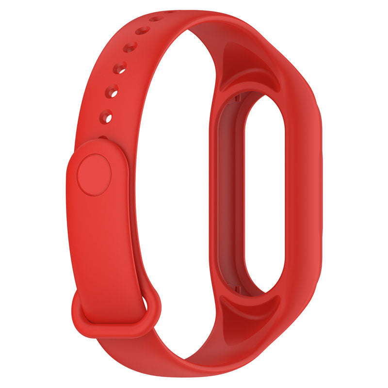 Silicone Watchband with Protective Case Shockproof for Mi 8 Watch-8