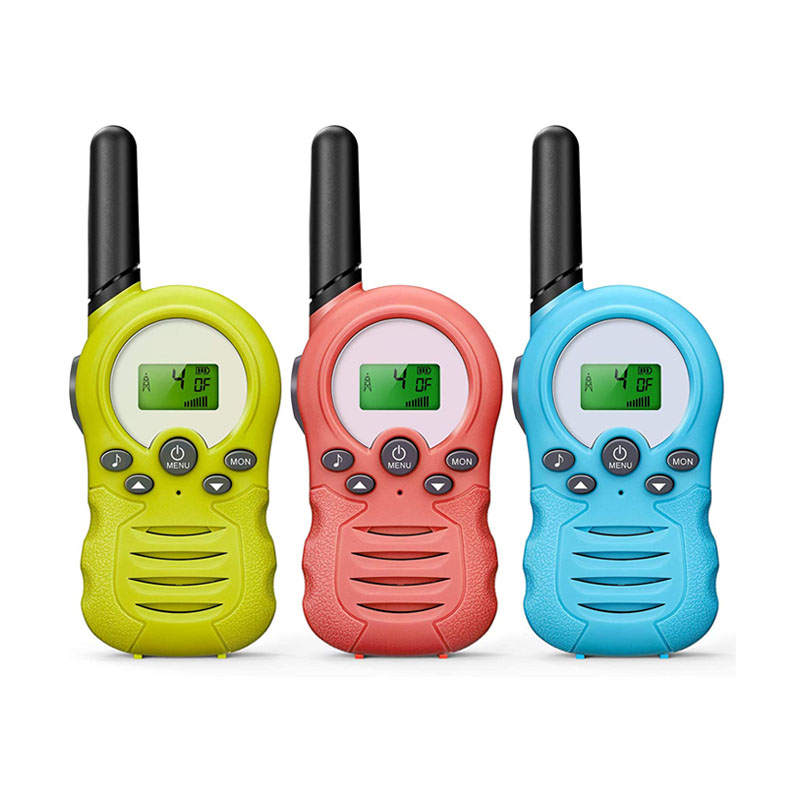 3 Pcs Walkie Talkies for Kids 22 Channels Outdoor Adventure Gear