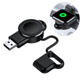 USB Portable Magnetic Watch Wireless Charger for Apple Watch 1/2/3/4/5/6/SE-Black
