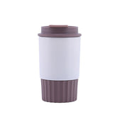 12oz Travel Mug with Leakproof Lid Ideal for Hot/Ice Coffee-White