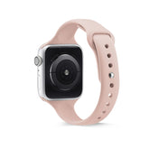 XMY Soft Silicone Watch Band For Apple iWatch Series-Light Pink