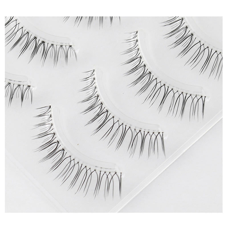 3D Natural Look Eyelashes Pure Nude 4 Pairs Lashes for Daily