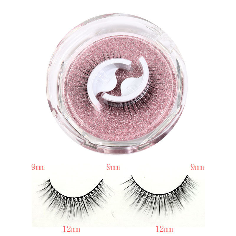 3 Pairs False Eyelashes Self Adhesive Waterproof Reusable No Glue Needed-4