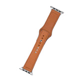 Leather Loop Replacement Band for iWatch Series SE/6/5/4/3/2/1-Brown