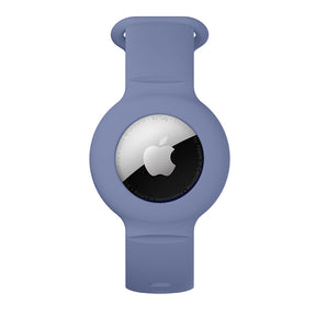 Apple Airtags Watch Strap Silicone Protective Sleeve-Lavender