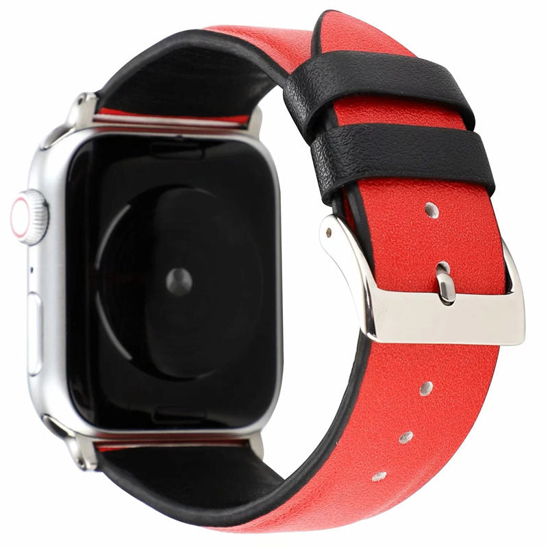 Cartoon Leather Watch Band for Apple Watch Series SE/6/5/4/3/2/1-E