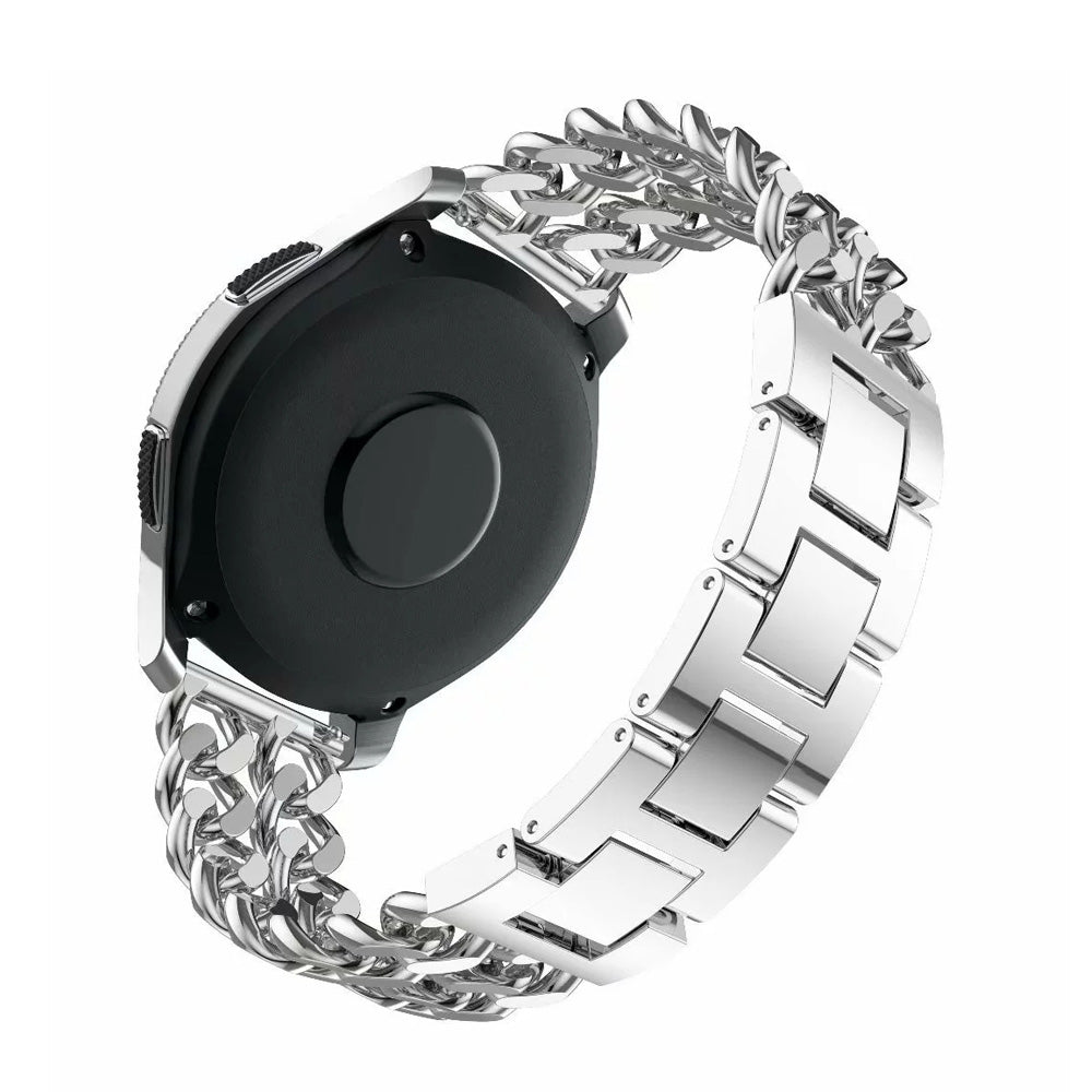 SP 20MM Stainless Steel Watch Band Quick Release Strap Replacement Wristband For Samsung For Women-Silver