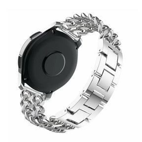 SP 20MM Stainless Steel Watch Band Quick Release Strap Replacement Wristband For Samsung For Women-Silver