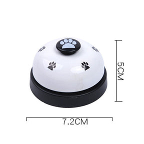 Pet Training Bells 2 Pcs Dog Bells for Potty Training and Communication Device-White