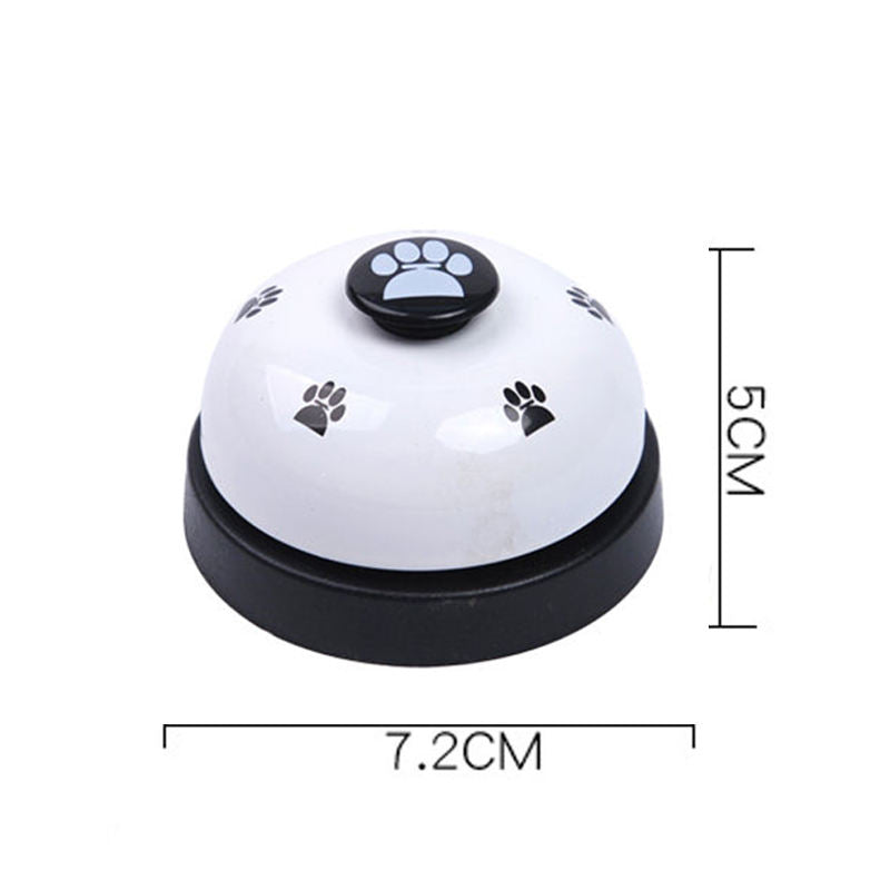 Pet Training Bells 2 Pcs Dog Bells for Potty Training and Communication Device-White