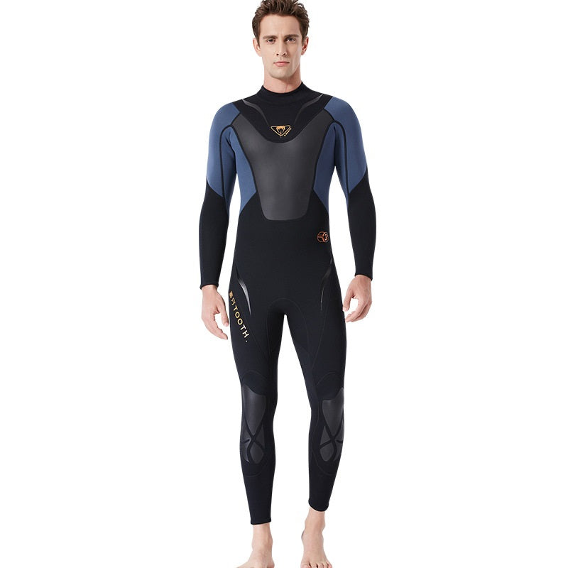 Adore Men Wetsuit 3mm Neoprene Scuba Diving Snorkeling Surfing Swimming Cold Water Wetsuit-WS19495-BlackGrey