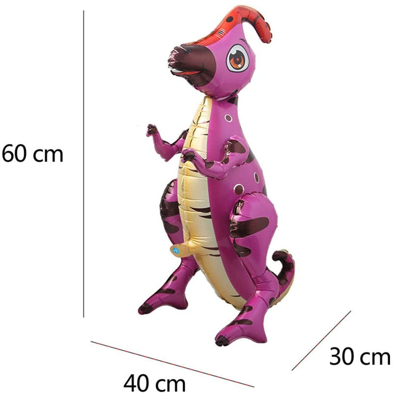 3D Parasaurolophus Self-standing Dinosaur Balloon Birthday Party Baby Shower Decoration Inflatable Kit