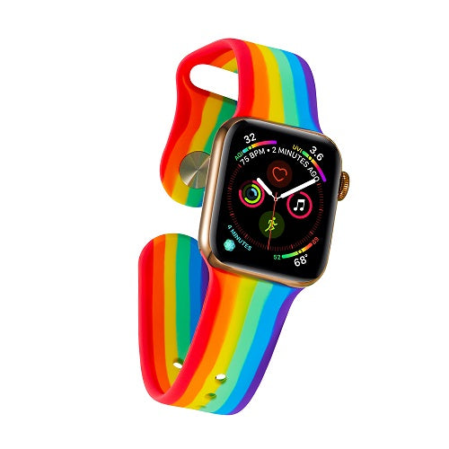 Rainbow Sport Watch Band For Apple iWatch Series