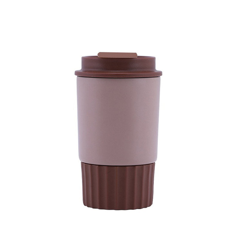 12oz Travel Mug with Leakproof Lid Ideal for Hot/Ice Coffee-Coffee