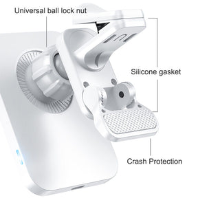 Magnetic Wireless Car Charger 15W Fast Charging Air Vent Mount Charger For iPhone 12-White