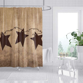 Shower Curtains with 12 Hooks for Bathroom Decor-4