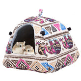 Guinea Pig House Bed Cozy Warm Hamster Hideout-Elephant