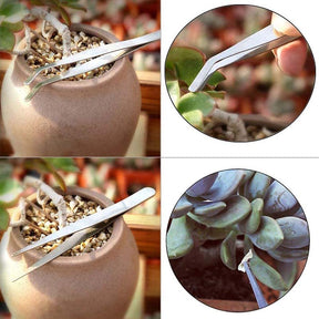 15 Pcs Mini Garden Hand Transplanting Succulent Tools Miniature Planting Set for Indoor Miniature Fairy Garden Plant Care