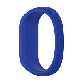 Soft Silicone Replacement Watchband for Garmin Vivofit JR Band for Kids Women Men-Dark Blue
