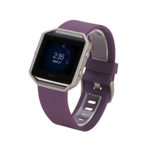 Replacement Sport Silicone Strap for Fitbit Blaze Watch Band-Purple