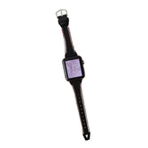 Leather Strap Comfortable Handmade Chain for Apple Watch-Black