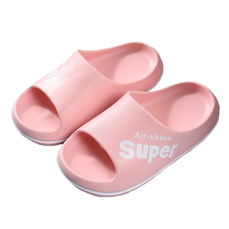 Toddler Girls Boys Non-Slip Shower Slippers Summer Beach Pool Water Shoes-Pink