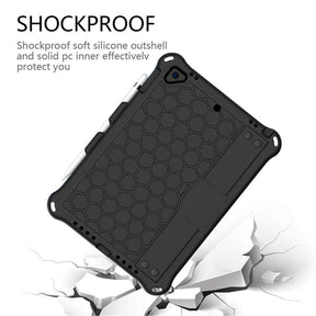 Hive iPad Case For iPad 5/6/Pro 9.7/iPad9.7 Durable Stand Cover With Shoulder Strap-Black
